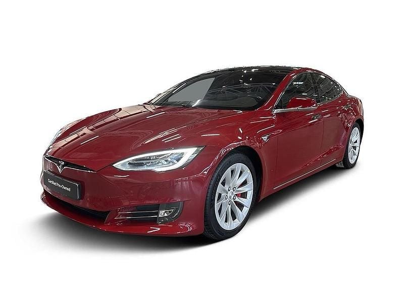 Röd Begagnad 2020 Tesla Model S Performance Halvkombi | 429 900 kr (Superpris) - Bild 1/4