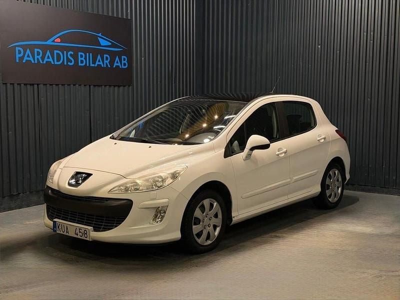 Vit Begagnad 2010 Peugeot 308 Halvkombi | 29 900 kr (Marknadspris) - Bild 1/4