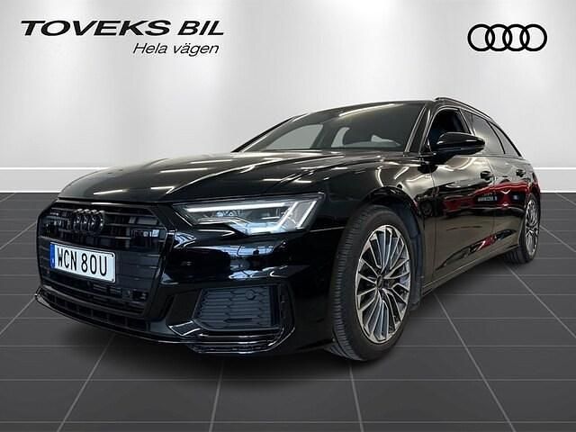 Brilliantsvart Begagnad 2021 Audi A6 S-Line Kombi | 399 000 kr (Lite dyr) - Bild 1/4