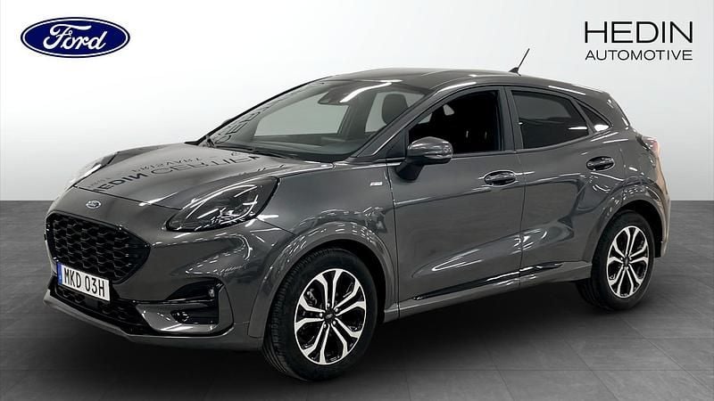 Grå Begagnad 2022 Ford Puma ST-Line SUV | 209 000 kr (Superpris) - Bild 1/4