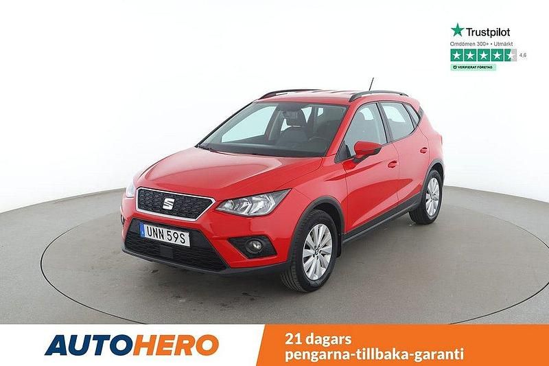Röd Begagnad 2019 Seat Arona Style SUV | 122 000 kr (Marknadspris) - Bild 1/4