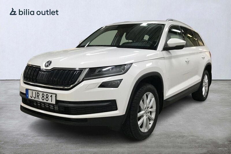 Vit Begagnad 2021 Skoda Kodiaq Business Line SUV | 329 900 kr (Bra pris) - Bild 1/3