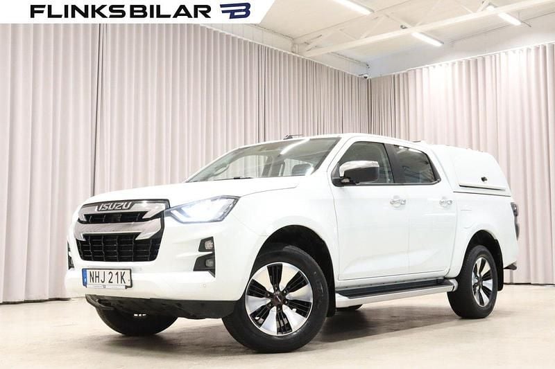 Vit Begagnad 2021 Isuzu D-Max Pickup | 389 700 kr (Superpris) - Bild 1/4