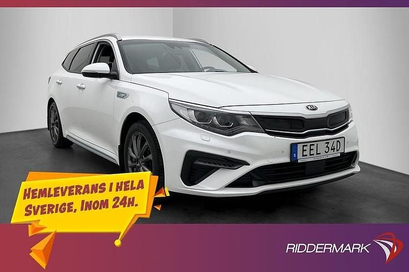 Begagnad Kia Optima Hybrid Sport 2020 Vit Sedan