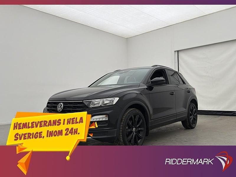 Svart Begagnad 2022 VW T-Roc SUV | 178 900 kr (Bra pris) - Bild 1/3
