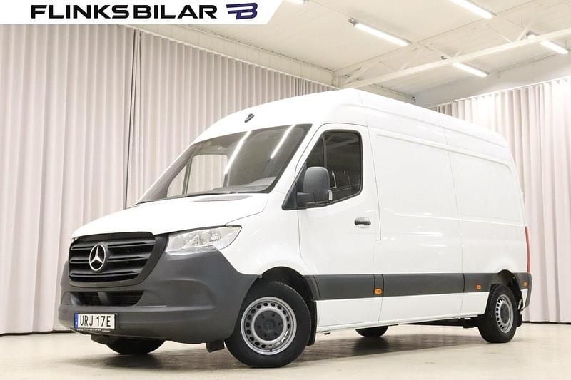 Vit Begagnad 2019 Mercedes Sprinter Van | 279 800 kr (Marknadspris) - Bild 1/4