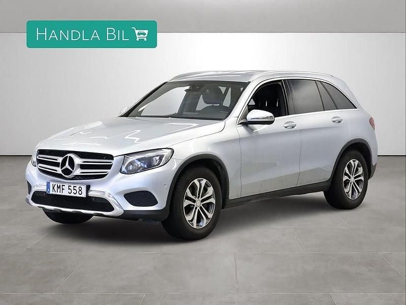 Silver Begagnad 2015 Mercedes GLC220 SUV | 259 900 kr (Marknadspris) - Bild 1/4