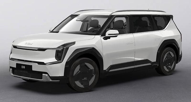 Vit Ny 2025 Kia EV9 SUV | 837 900 kr - Bild 1/1