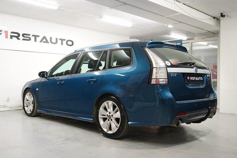 Begagnad Saab 9-3 Aero 201 HK (147 kW) 2009 Blå Kombi