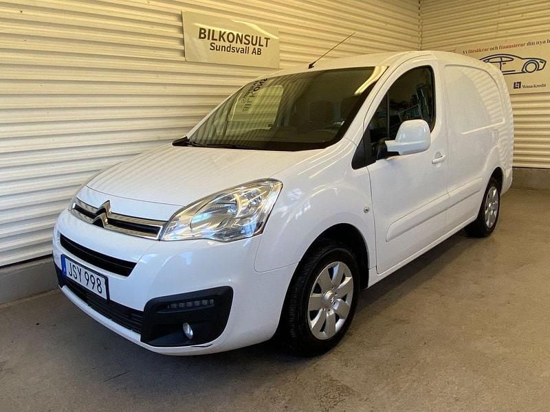 Vit Begagnad 2016 Citroën Berlingo Minibuss | 72 500 kr (Marknadspris) - Bild 1/4