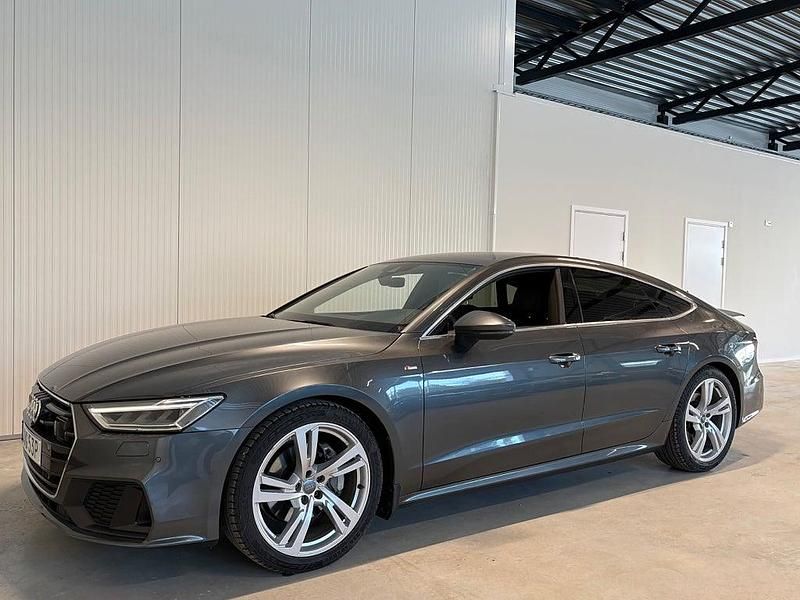 Begagnad Audi A7 S-Line 245 HK (180 kW) 2019 Grå Halvkombi