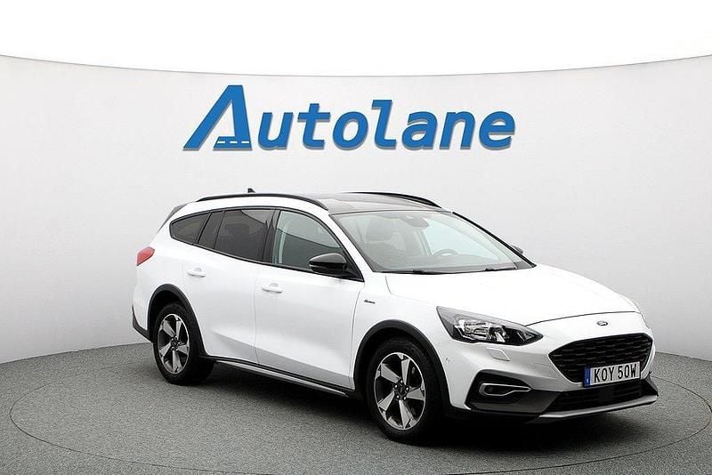Vit Begagnad 2019 Ford Focus Active Kombi | 149 900 kr (Marknadspris) - Bild 1/3