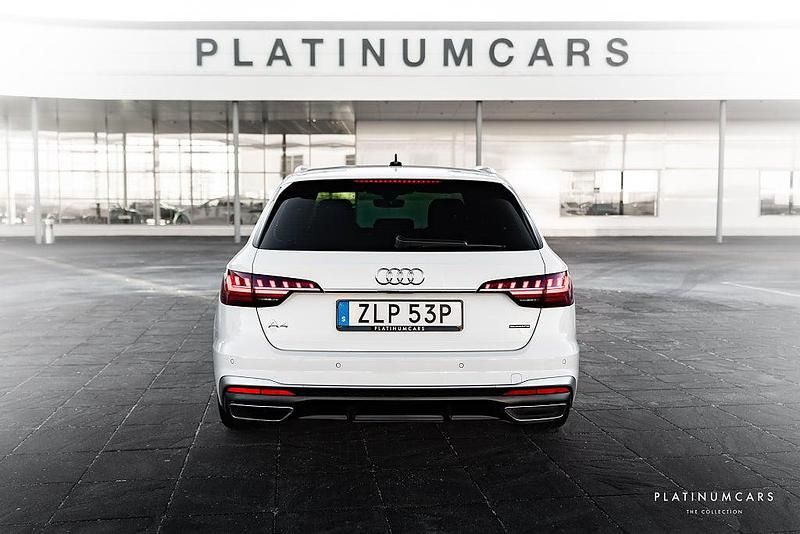 Begagnad Audi A4 S-Line 204 HK (150 kW) 2022 Vit Kombi