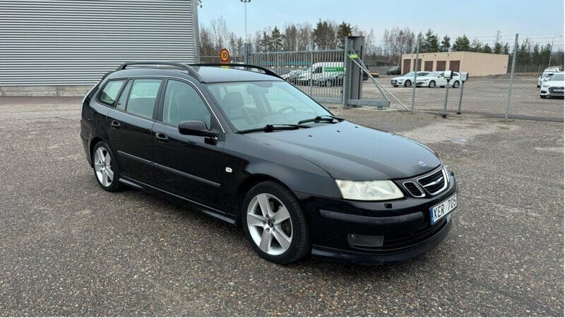 Svart Begagnad 2006 Saab 9-3 Aero Kombi | 39 900 kr (Marknadspris) - Bild 1/4