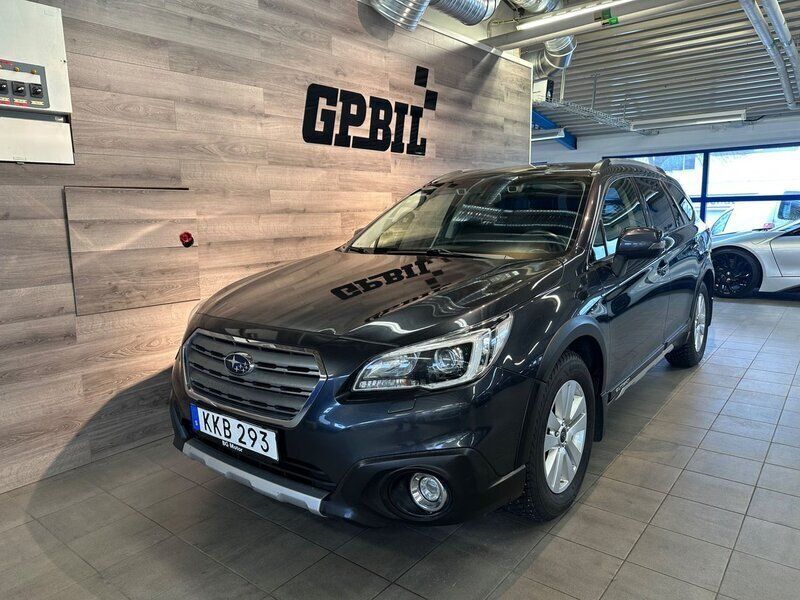 Mörkgrå Begagnad 2015 Subaru Outback SUV | 129 900 kr (Marknadspris) - Bild 1/4