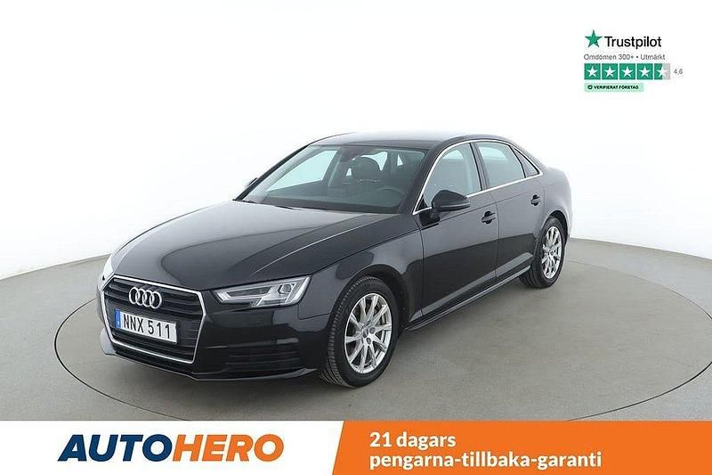 Svart Begagnad 2015 Audi A4 Proline Sedan | 173 000 kr (Marknadspris) - Bild 1/4