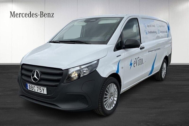 Vit Ny 2025 Mercedes e-Vito Minibuss | 589 000 kr (Superpris) - Bild 1/4