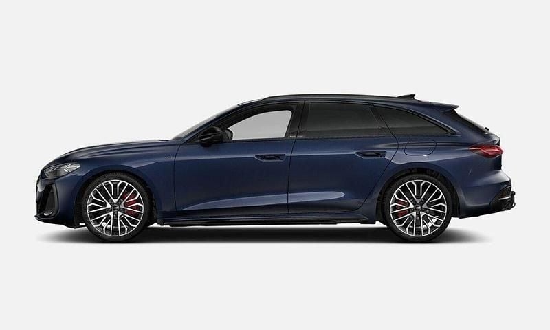 Blå (firmamentblå metallic) Ny 2025 Audi A5 S-Line Sportkupé | 879 000 kr - Bild 1/3