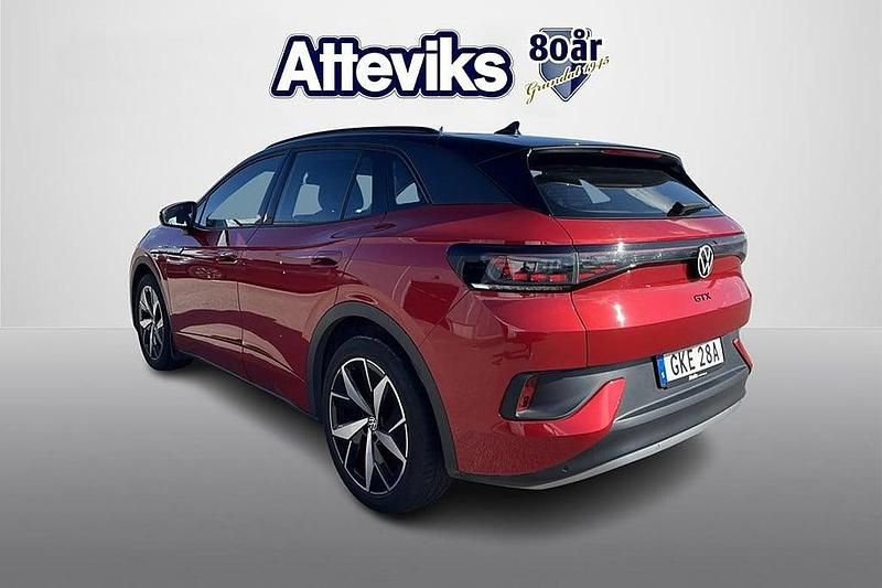 Begagnad VW ID.4 GTX 250 kW (340 HK) 2022 Mörkröd SUV