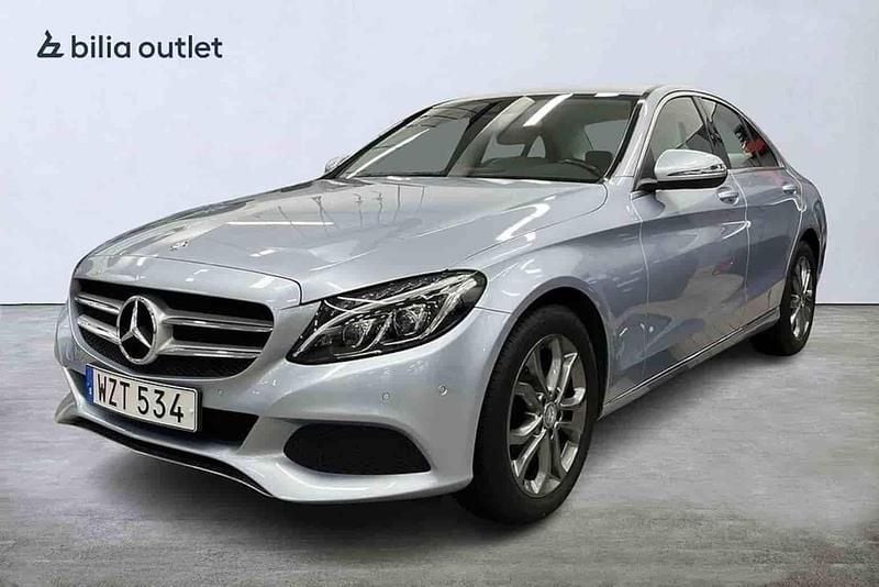 Silver Begagnad 2016 Mercedes C200 Avantgarde Sedan | 224 900 kr (Superpris) - Bild 1/1