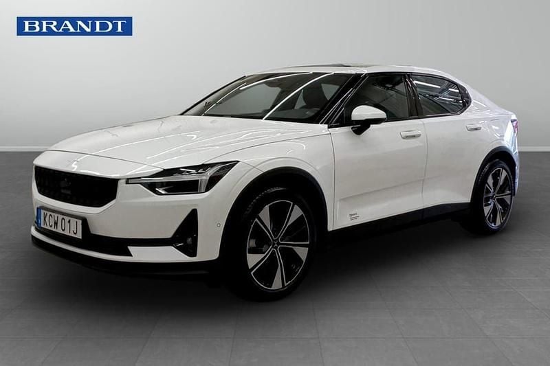 Vit Begagnad 2023 Polestar 2 Pilot Sedan | 364 900 kr (Marknadspris) - Bild 1/4