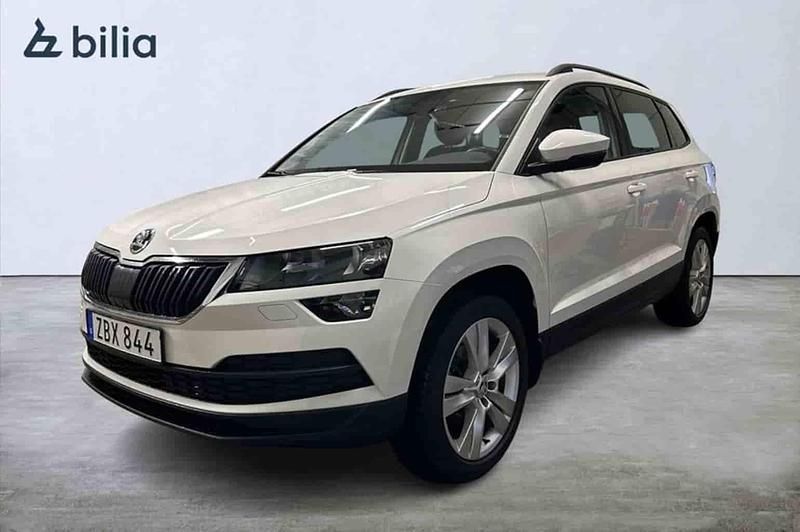 Vit Begagnad 2019 Skoda Karoq SUV | 237 500 kr (Lite dyr) - Bild 1/1