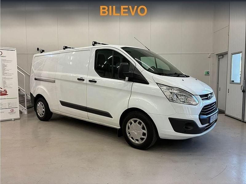 Vit Begagnad 2018 Ford Transit Custom Minibuss | 179 800 kr - Bild 1/4