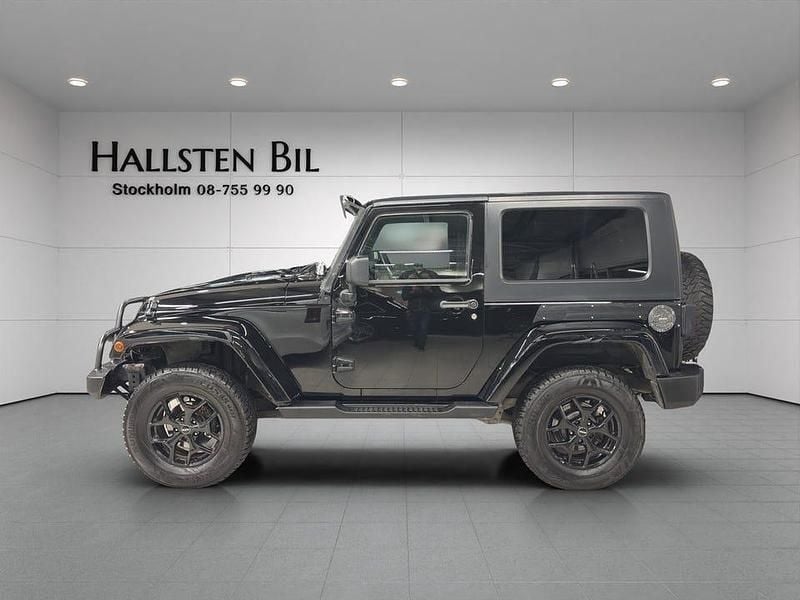 Svart Begagnad 2008 Jeep Wrangler SUV | 169 900 kr - Bild 1/4