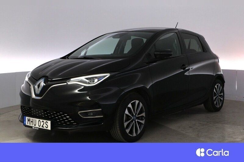Svart Begagnad 2019 Renault Zoe Intens Halvkombi | 147 900 kr (Marknadspris) - Bild 1/3