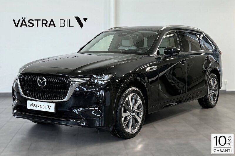 Svart Ny 2024 Mazda CX-80 Takumi-Line SUV | 694 400 kr (Lite dyr) - Bild 1/4