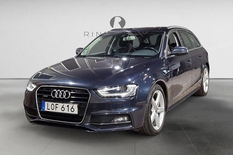 Blå Begagnad 2014 Audi A4 S-Line Kombi | 139 900 kr (Bra pris) - Bild 1/3
