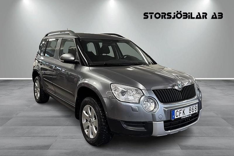 Begagnad Skoda Yeti Experience 140 HK (102 kW) 2011 Silver SUV