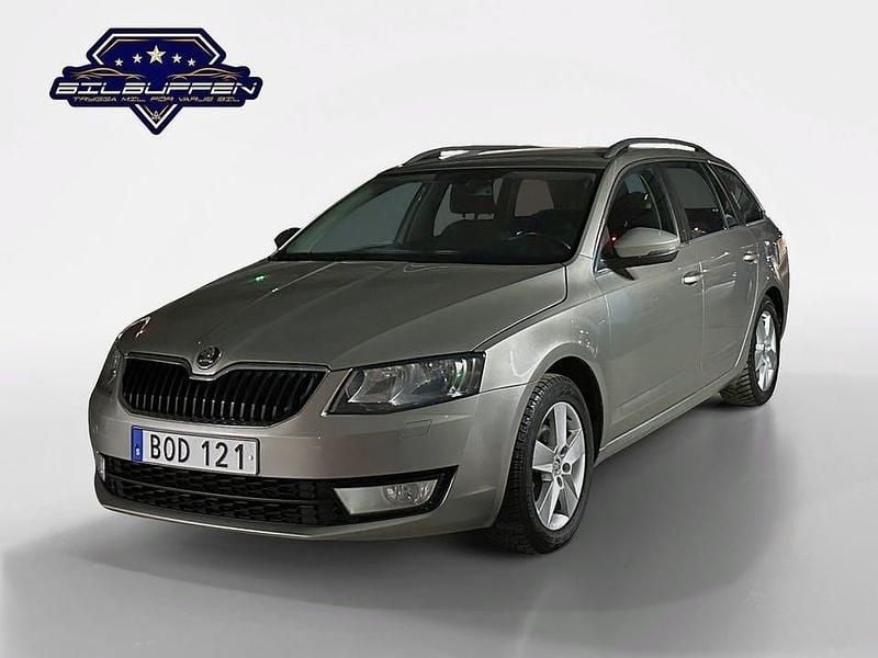 Begagnad Skoda Octavia Ambition 105 HK (77 kW) 2014 Brun Halvkombi