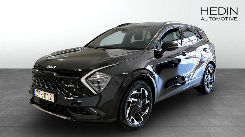 Svart (black) Begagnad 2023 Kia Sportage GT-Line SUV | 399 000 kr (Marknadspris) - Bild 1/4