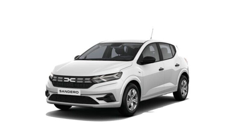 Vit Ny 2025 Dacia Sandero Essentiel Halvkombi | 197 900 kr (Marknadspris) - Bild 1/1