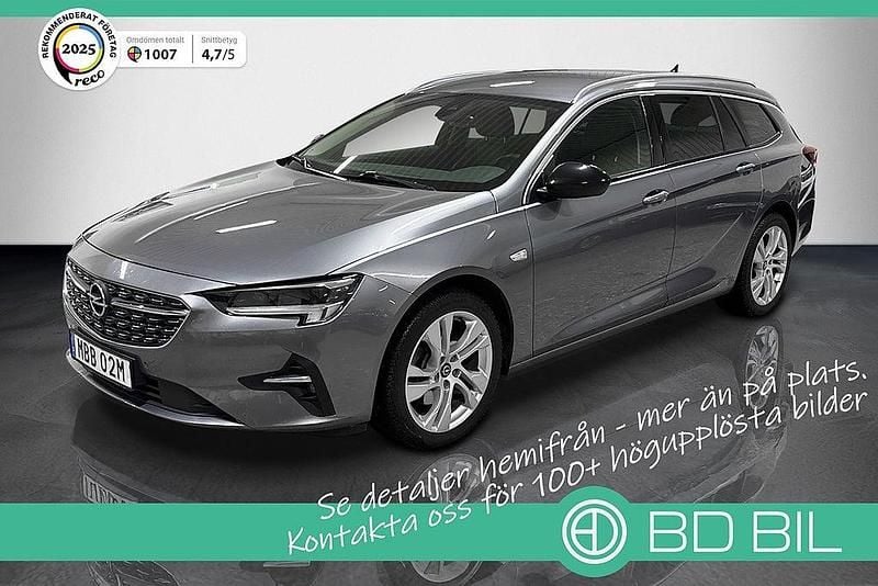 Gråmetallic Begagnad 2021 Opel Insignia Business Elegance Kombi | 234 900 kr - Bild 1/3