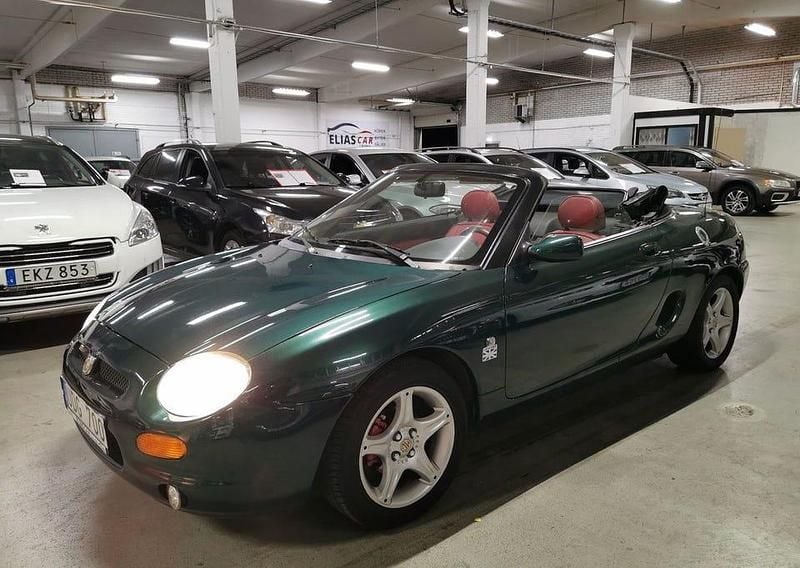 Mörkgrön Begagnad 1997 MG F Cab | 54 900 kr - Bild 1/4