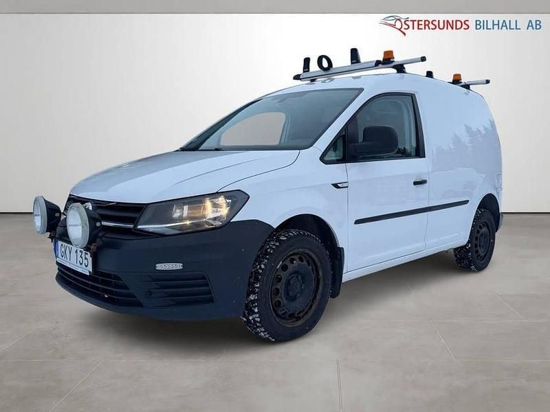 Begagnad VW Caddy 122 HK (89 kW) 2018 Vit Minibuss