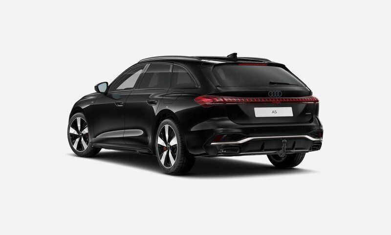 Ny Audi A5 S-Line 368 HK (270 kW) 2025 Mytsvart metallic Sportkupé