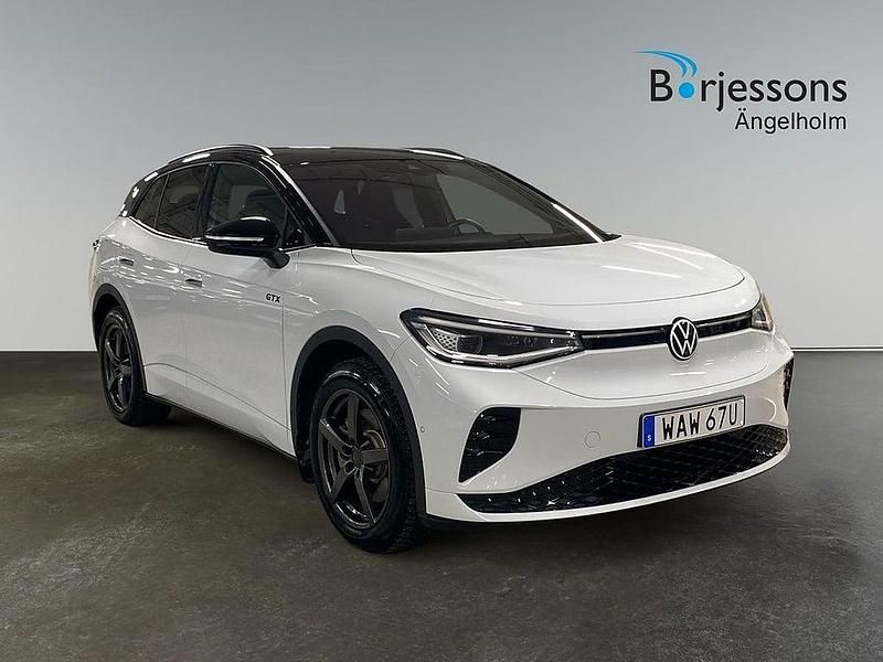 Vit Begagnad 2023 VW ID.4 GTX SUV | 499 000 kr (Dyr) - Bild 1/4