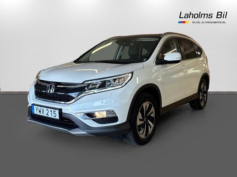 Vit Begagnad 2017 Honda CR-V Executive SUV | 244 900 kr (Marknadspris) - Bild 1/4
