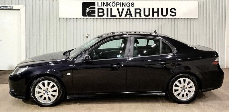 Svart Begagnad 2008 Saab 9-3 Vector Sedan | 59 900 kr (Lite dyr) - Bild 1/4