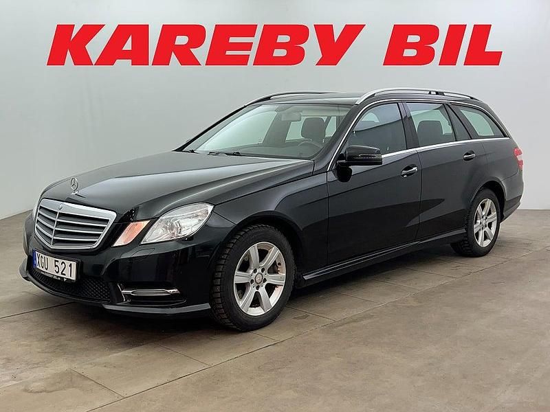 Svart Begagnad 2012 Mercedes E200 Kombi | 94 900 kr (Marknadspris) - Bild 1/3