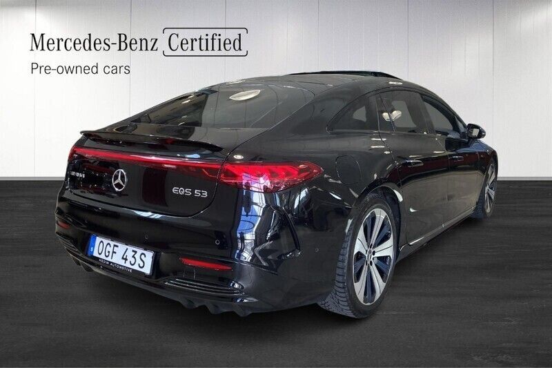 Begagnad Mercedes EQS 53 AMG AMG 484 kW (659 HK) 2023 Svart Sedan