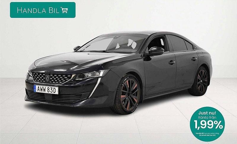 Blå Begagnad 2020 Peugeot 508 GT-line Sedan | 199 000 kr (Marknadspris) - Bild 1/3