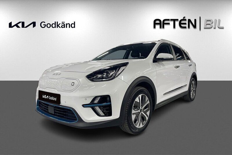 Vit (snow white pearl metallic) Begagnad 2022 Kia e-Niro 2 SUV | 289 800 kr (Marknadspris) - Bild 1/4