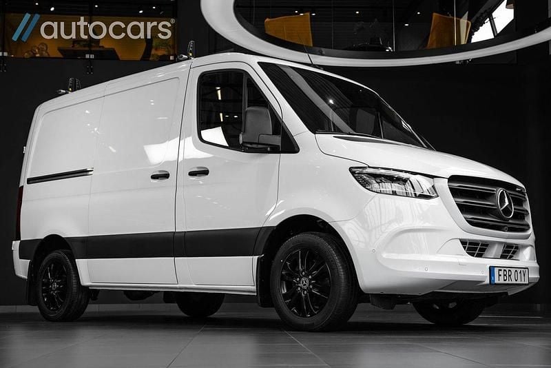 Vit Begagnad 2024 Mercedes Sprinter Van | 525 000 kr (Marknadspris) - Bild 1/4