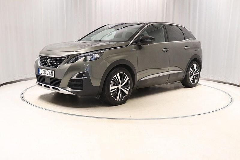 Grå Begagnad 2020 Peugeot 3008 GT SUV | 214 900 kr (Marknadspris) - Bild 1/4