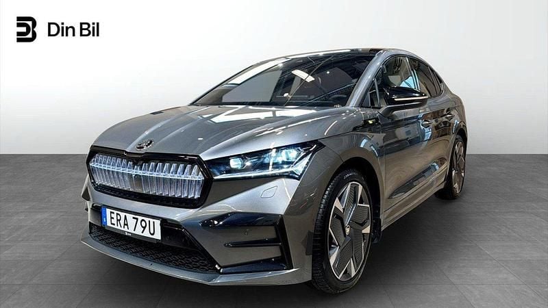 Grå Begagnad 2024 Skoda Enyaq iV RS SUV | 589 900 kr - Bild 1/4