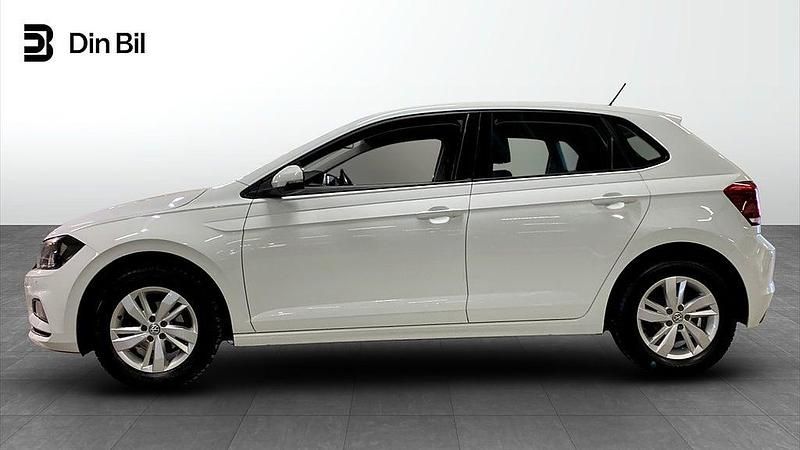Begagnad VW Polo 95 HK (69 kW) 2019 Pure white Halvkombi